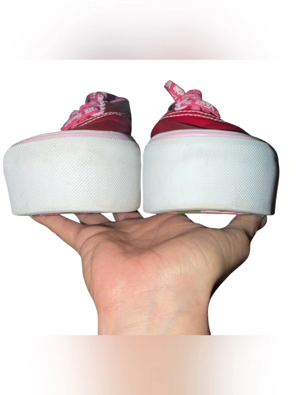 Vans x Barbie Authentic Stackform Sneakers Vibrant Hot Pink Size 6 Barbiecore